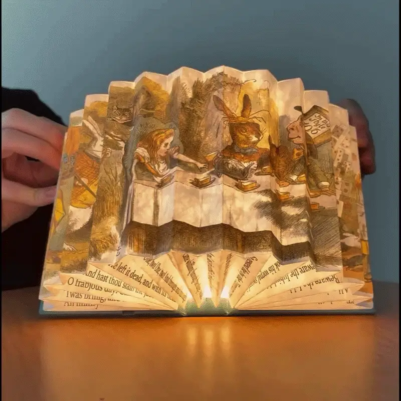 Alice's Adventures in Wonderland Book Light - Image 2