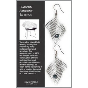 Diamond Armchair Earrings - Image 3