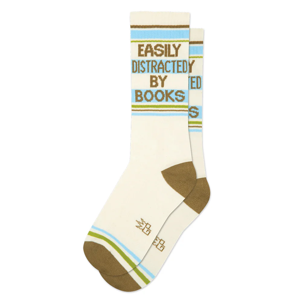 Easily Distracted By Books Socks - Image 3
