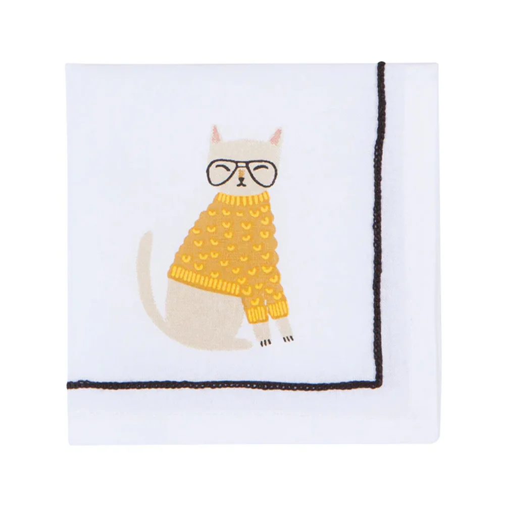 Feline Fine Cocktail Cloth Napkins - Image 2