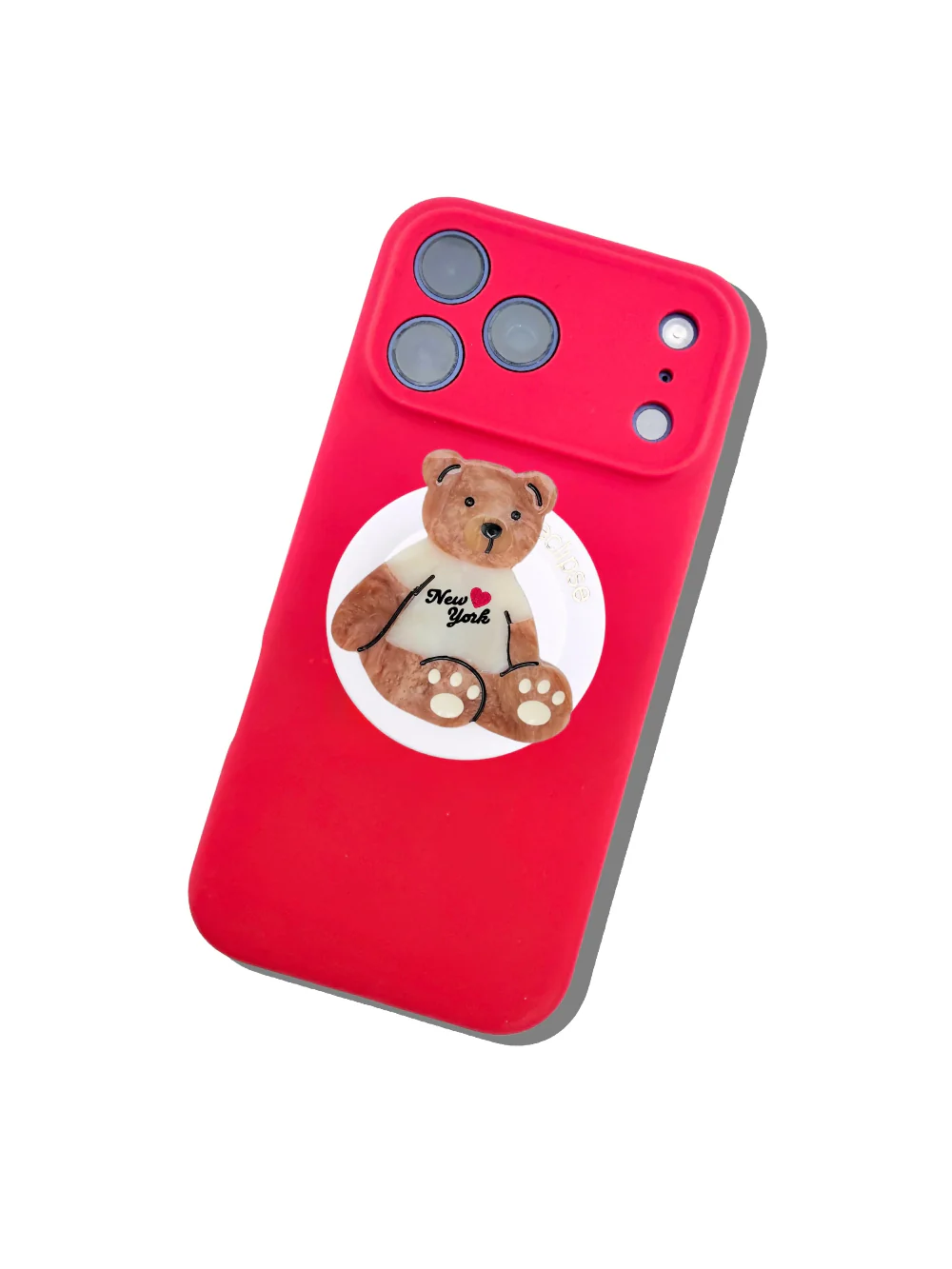 Hand-painted New York Teddy GripCharm - Image 3