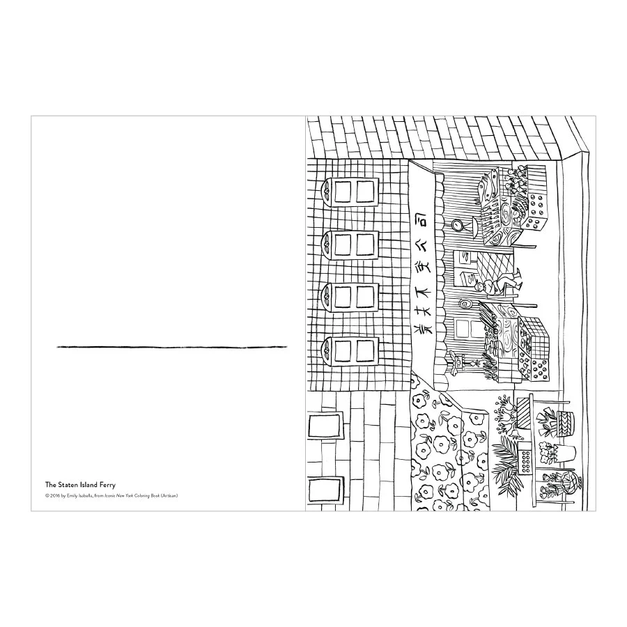 Iconic New York Coloring Book - Image 3