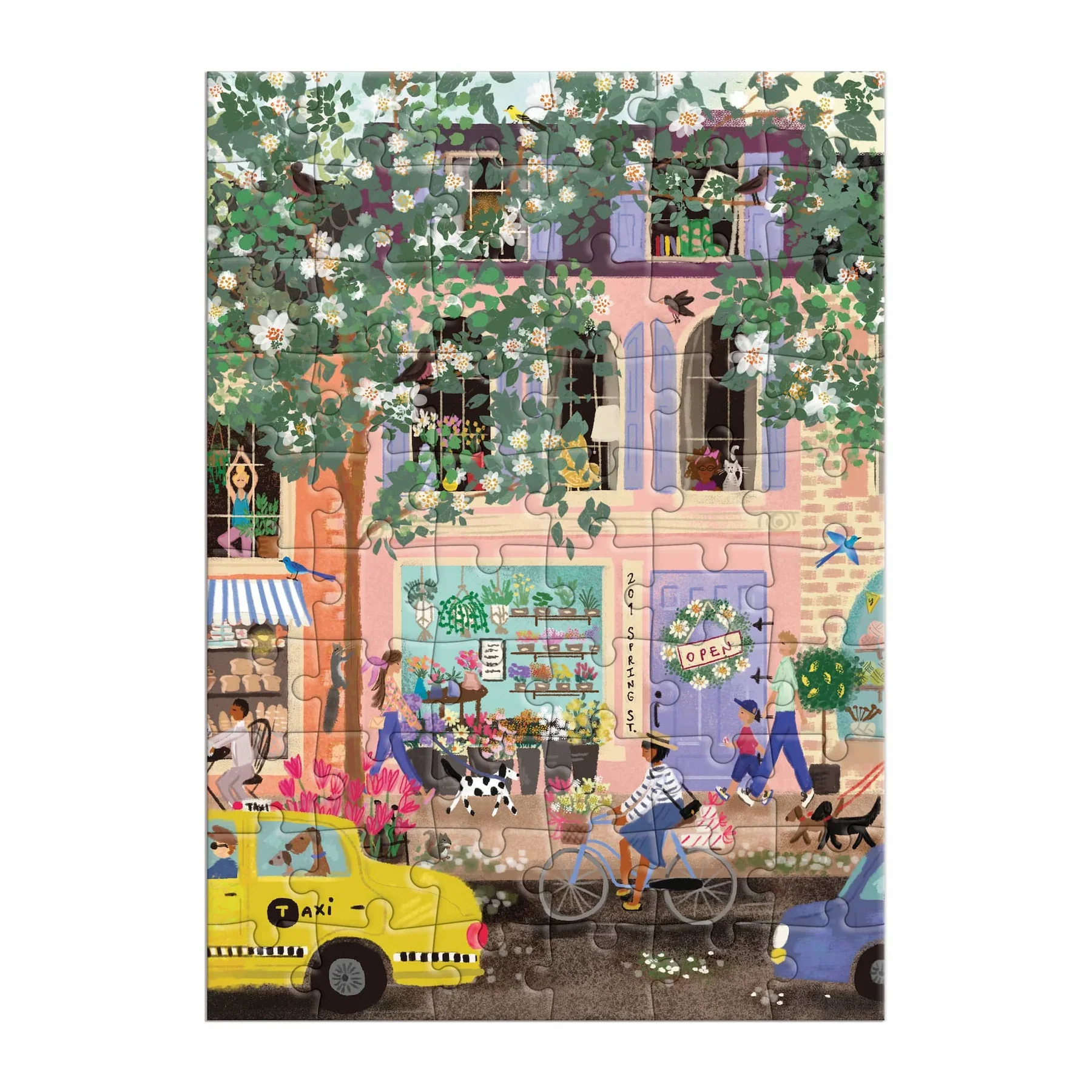 Joy Laforme Spring Street Greeting Card Puzzle - Image 3