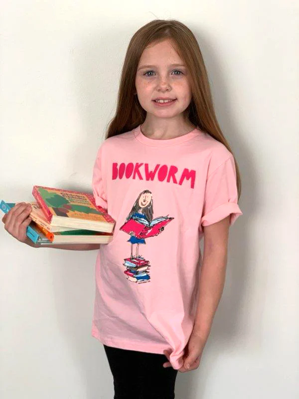 Matilda Bookworm Kids T-Shirt - Image 2