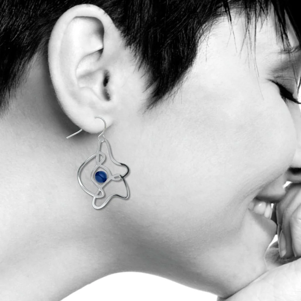 Mid-Century Modern Earrings - Image 3