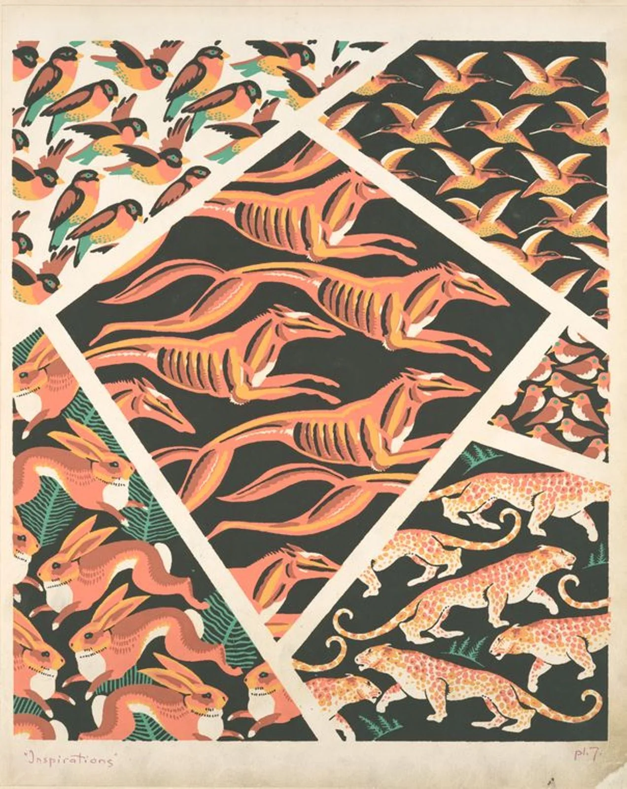 NYPL Animals Wool and Silk Blend Scarf - Image 4
