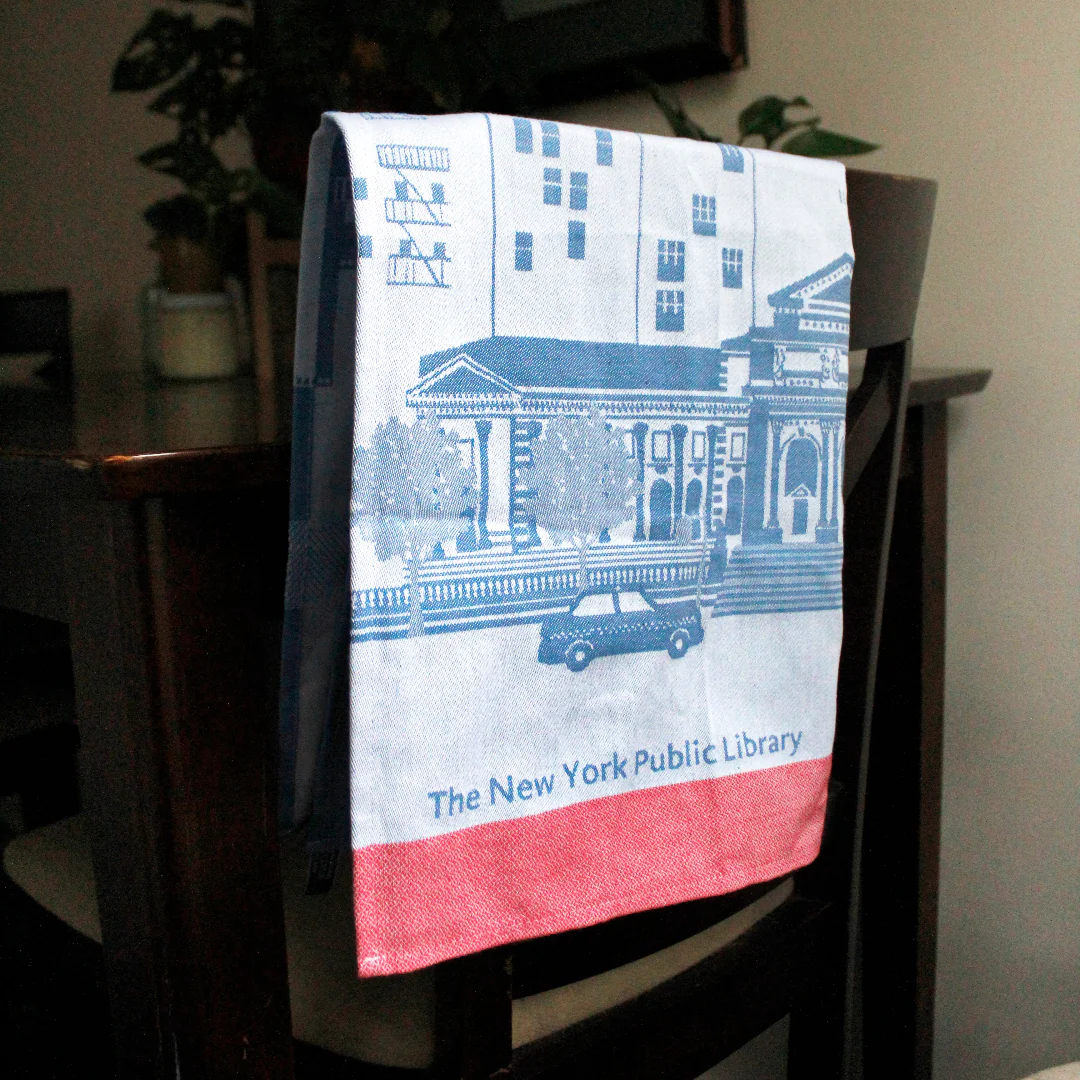 NYPL Building Tea Towel - Image 3