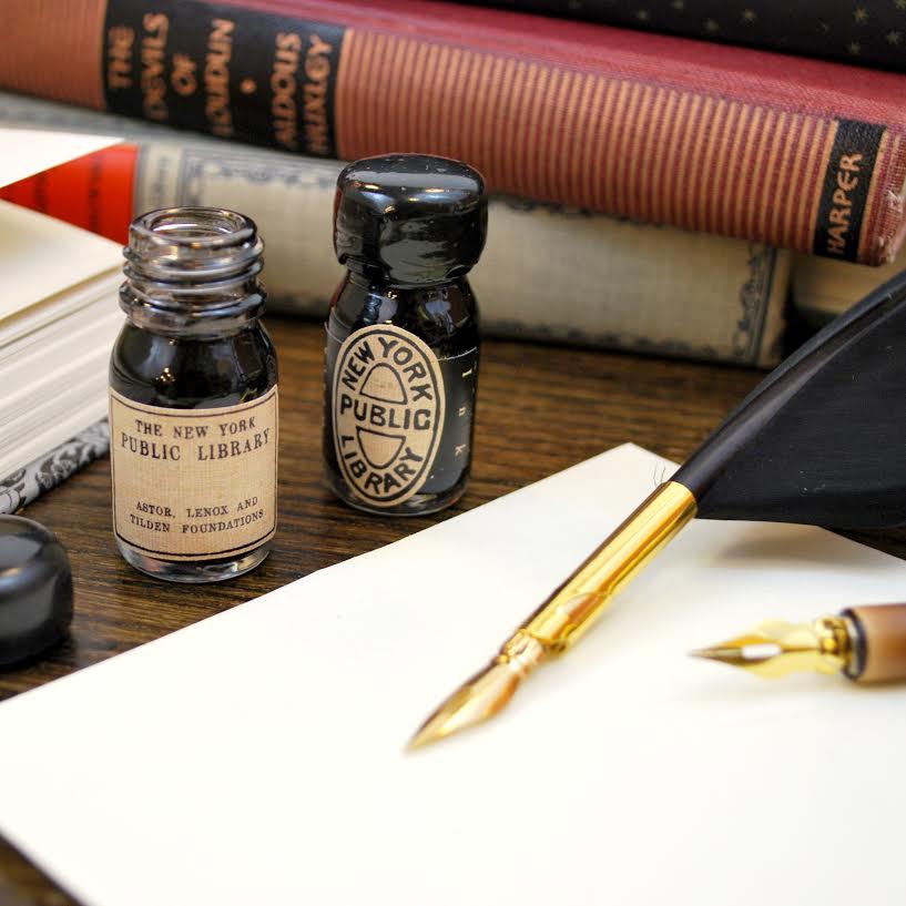 NYPL Feather Pen Set - Image 4