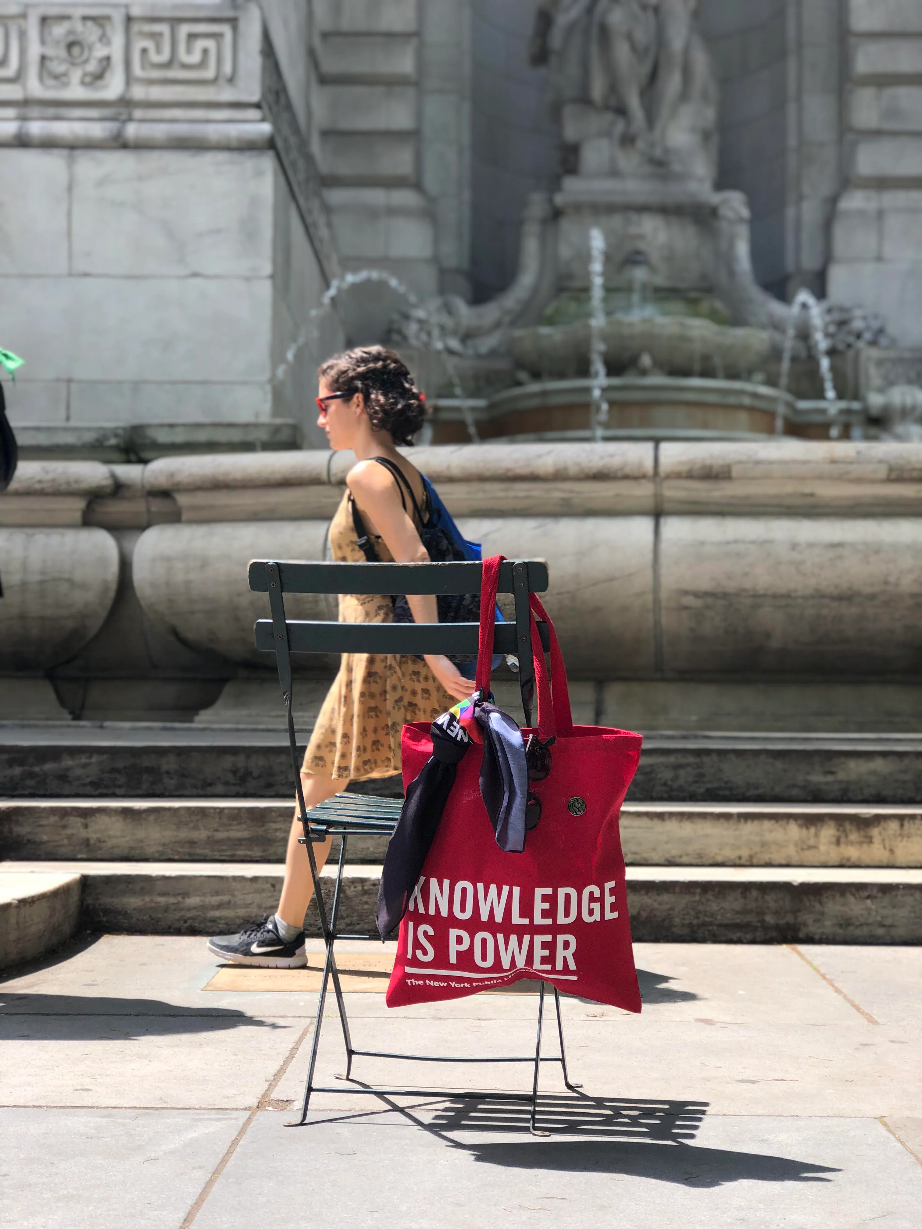 NYPL Knowledge Is Power Tote Bag - Image 4