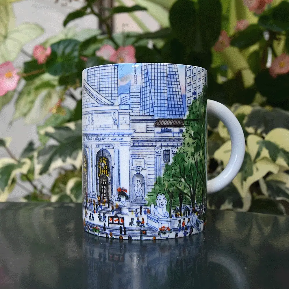 NYPL Michael Storrings Spring Mug - Image 5