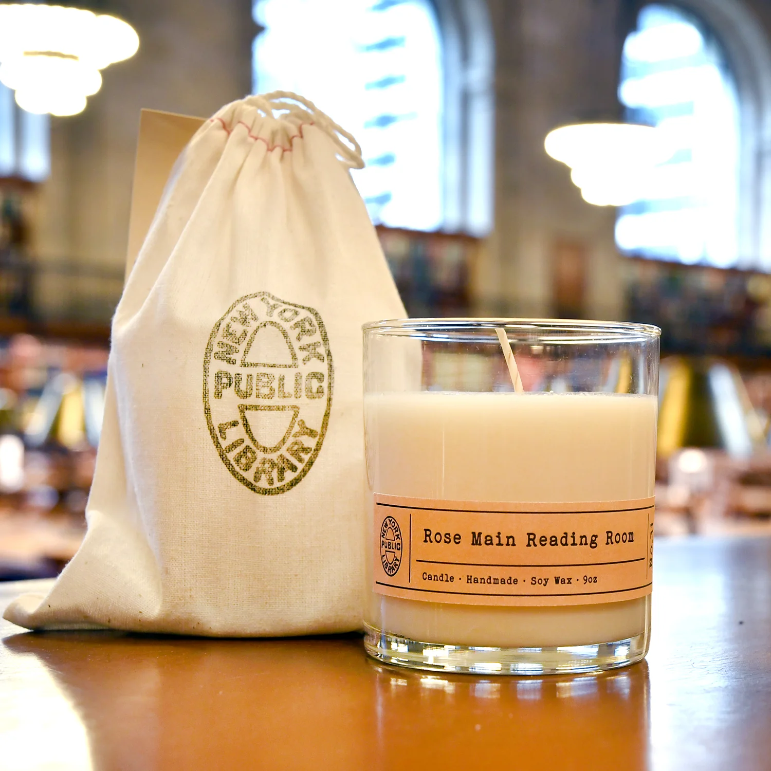NYPL Rose Main Reading Room Candle - Image 2
