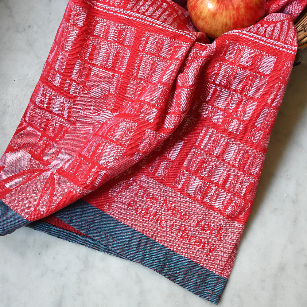 NYPL Rose Main Reading Room Tea Towel - Image 3