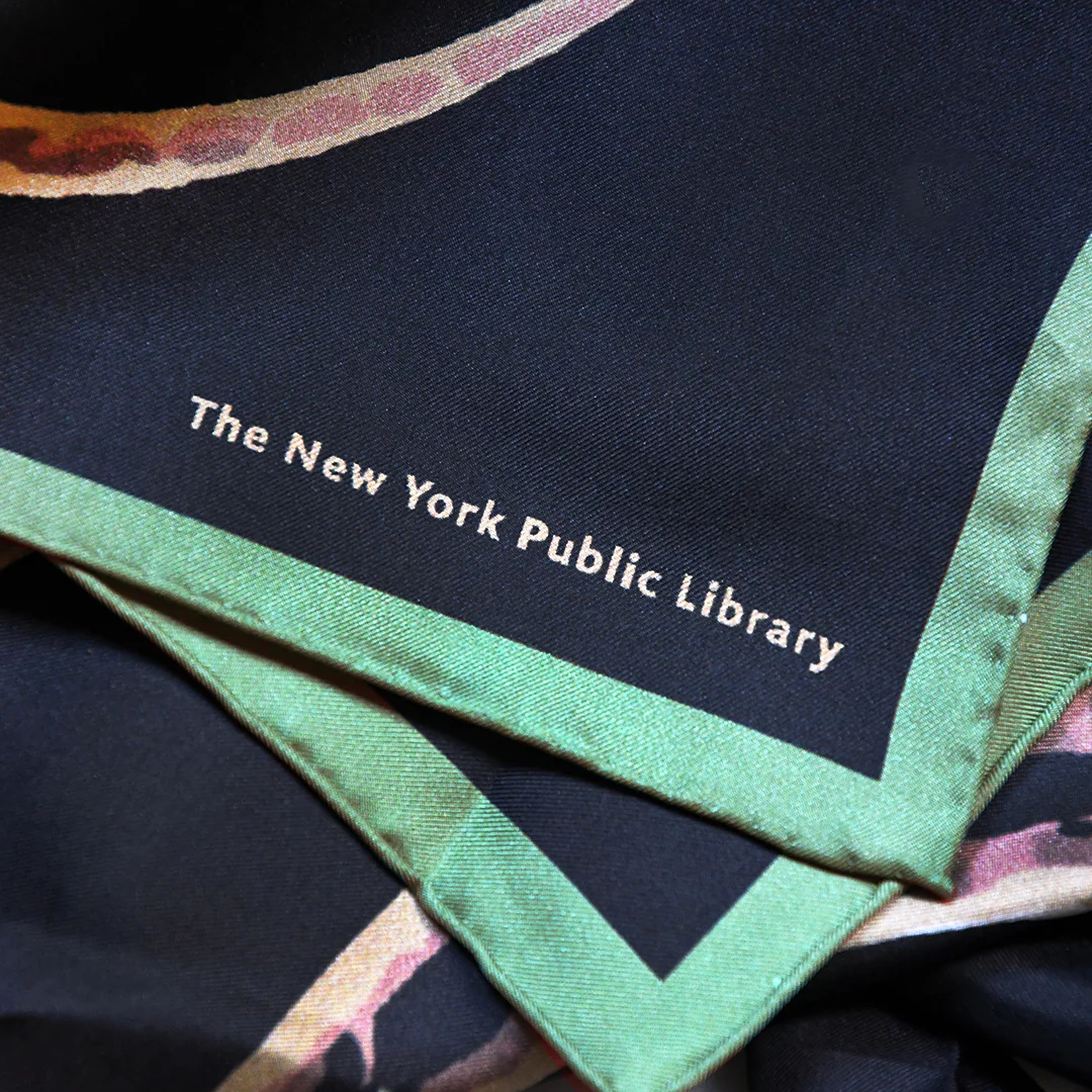 NYPL Snake Silk Scarf - Image 4