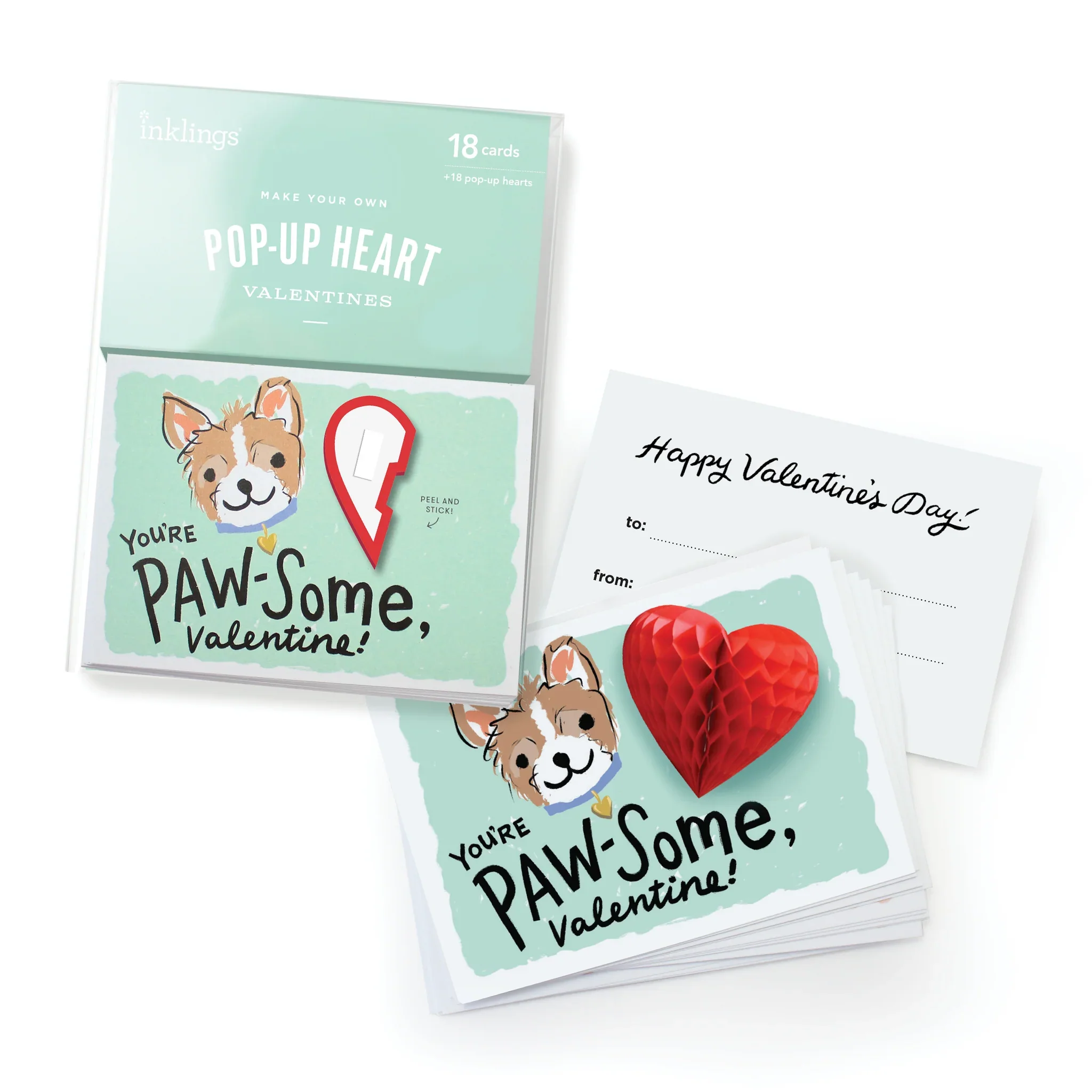 Puppy Pop-up Valentine Cards