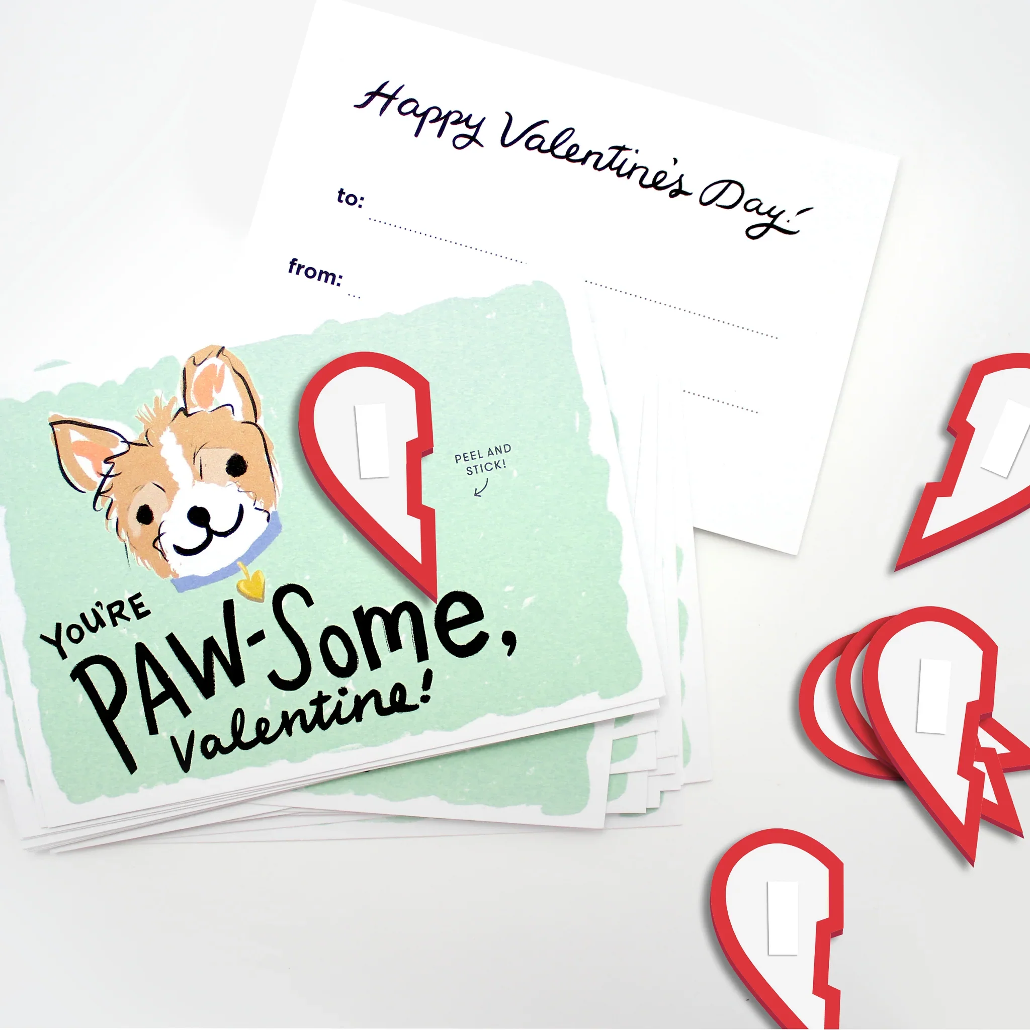 Puppy Pop-up Valentine Cards - Image 2