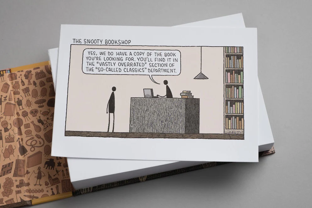 The Snooty Bookshop: Fifty Literary Postcards - Image 3